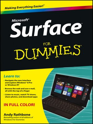 Surface For Dummies - ebook